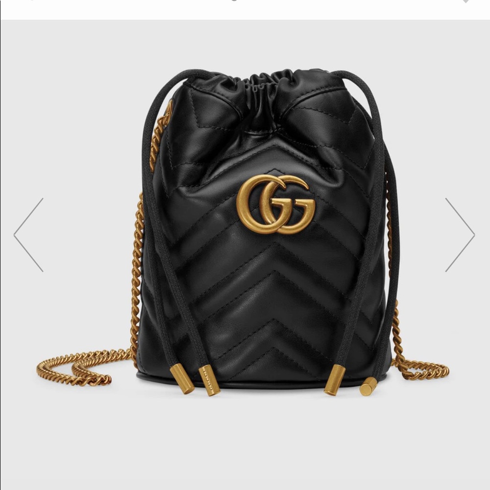 Gucci Marmot mini bucket bag
